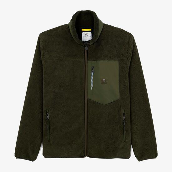 Veste polaire vert militaire Toronto SBPLAY