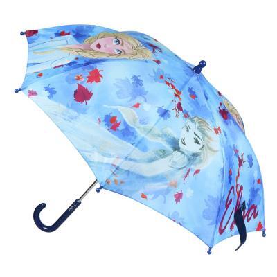 Disney Frozen Automatic Umbrella for Girls, Blue