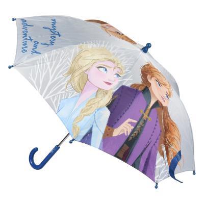 Disney Frozen Automatic Umbrella for Girls, Grey