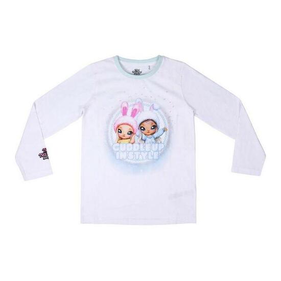 T-shirt à manches longues enfant Na!Na!Na! Surprise Blanc
