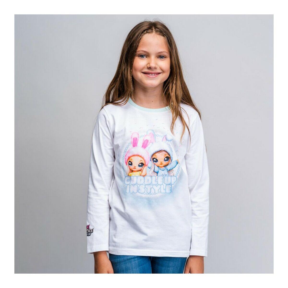 Camisola de Manga Comprida Criança Na!Na!Na! Surprise Branco 5/5