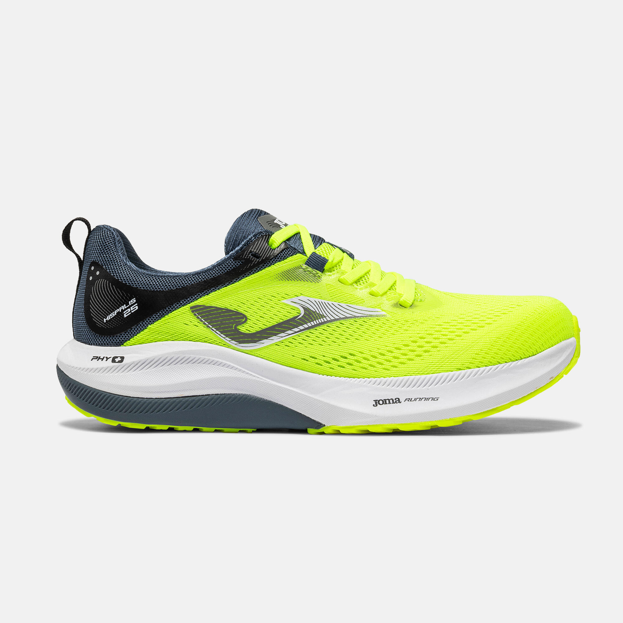 Zapatillas Running Hombre Joma Hispalis 26 Amarillo Flúor 1/5