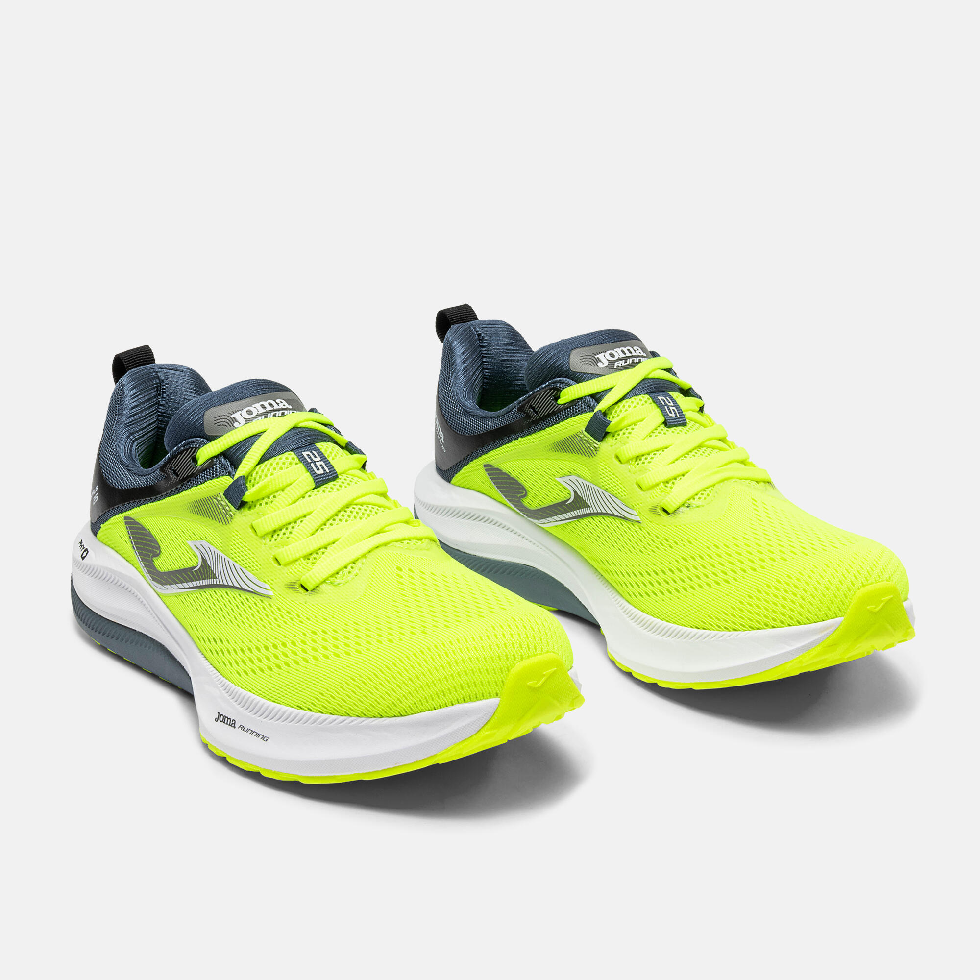 Zapatillas Running Hombre Joma Hispalis 26 Amarillo Flúor 2/5