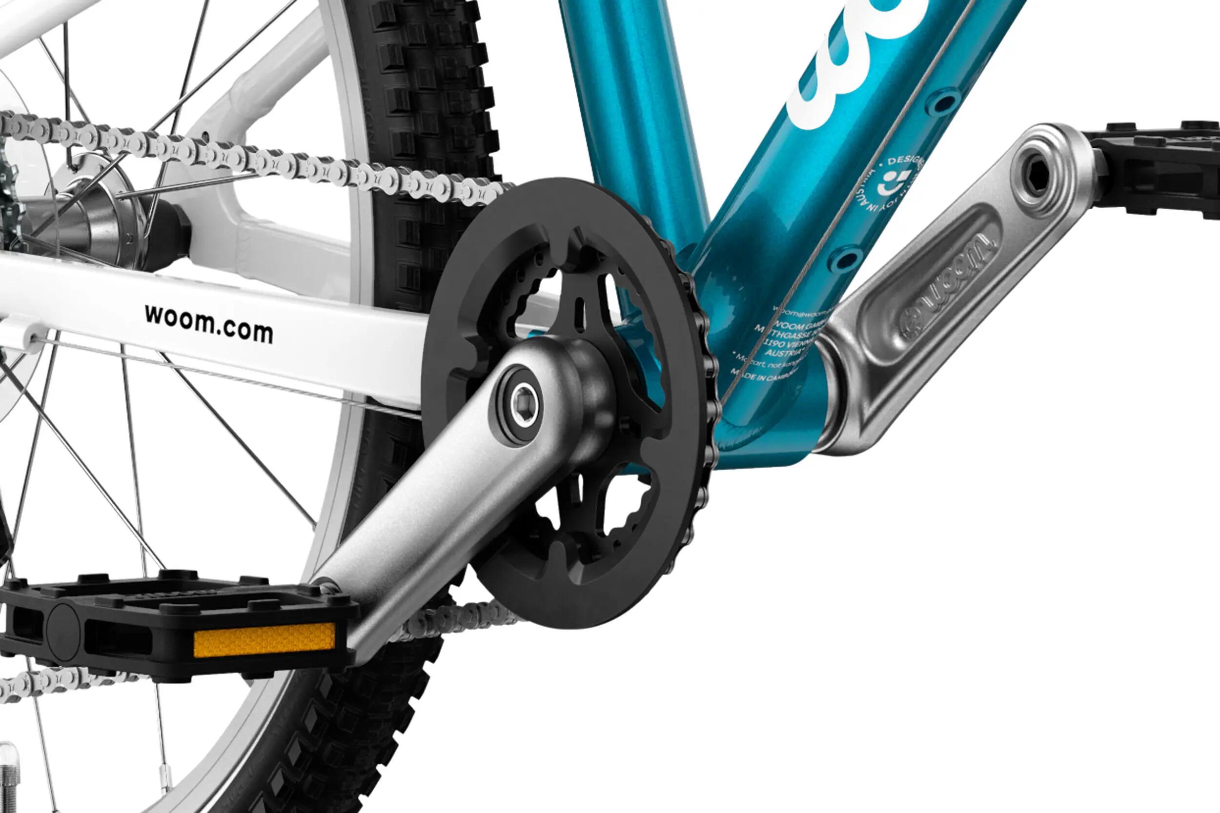 Rower dziecięcy woom GO 4 metallic blue 5/6