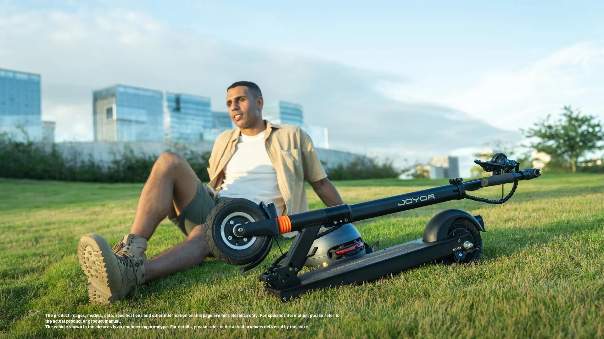 F5 trotinetă electrică pentru adulți, baterie 48V 10.4Ah și roți de 8 inci. 10/10