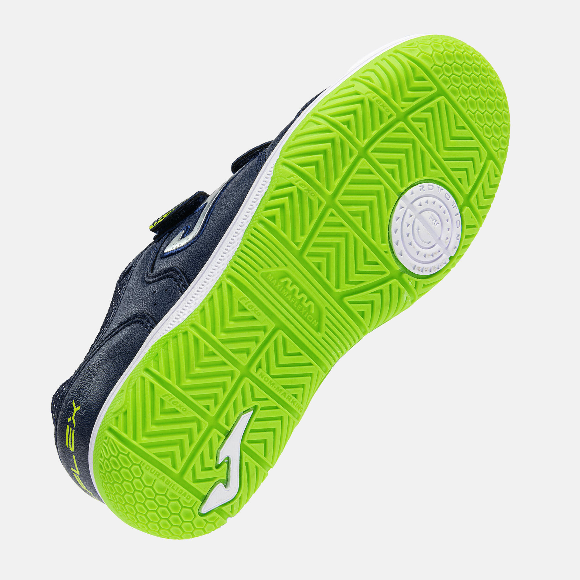 Zapatillas Fútbol Sala Niños Joma Top Flex Jr 26 IN Marino 5/5