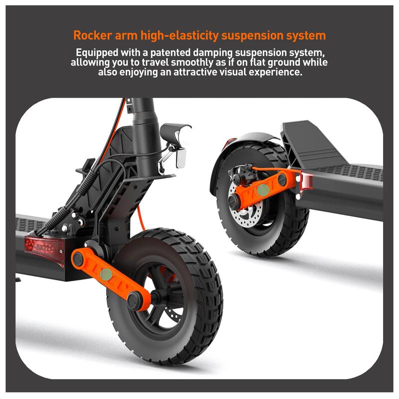 S5-Z trotinetă electrică pliabilă pentru adulți, baterie 48V13Ah și roți de 10”