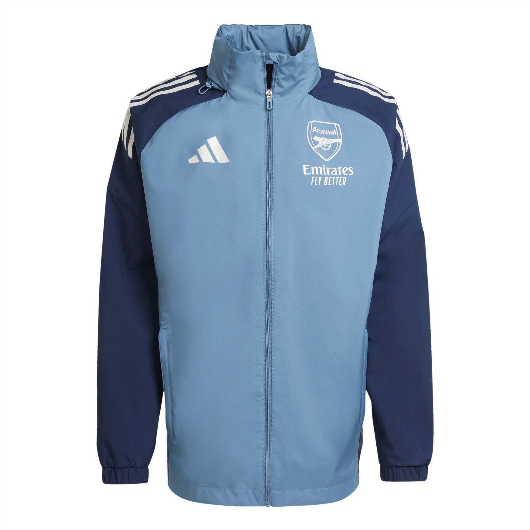Castore Mens Arsenal FC Regular Raglan Jacket