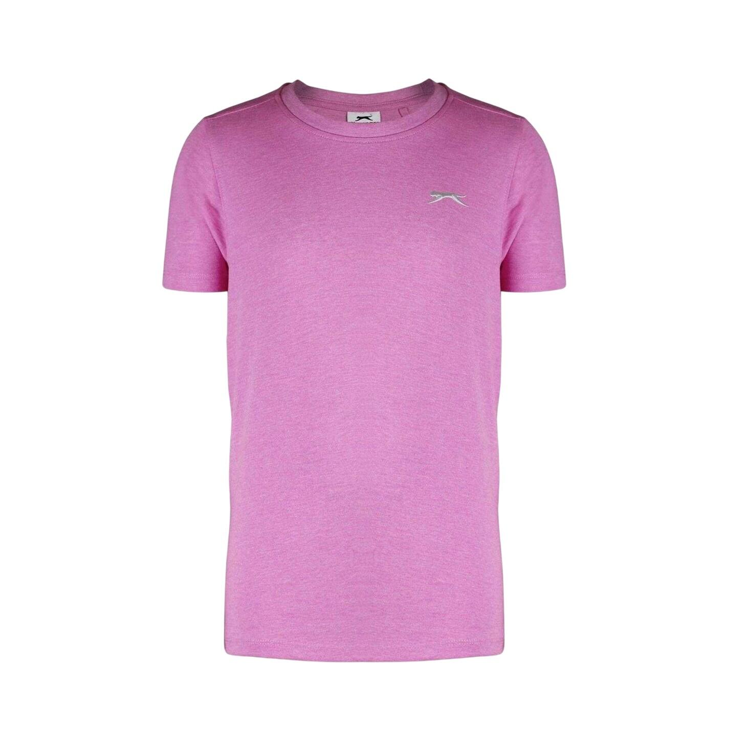 Slazenger Boys Plain Cotton T-Shirt