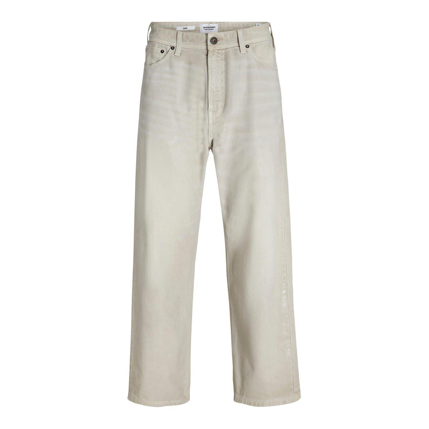 Jack And Jones Mens Alex Wide Leg Chinos