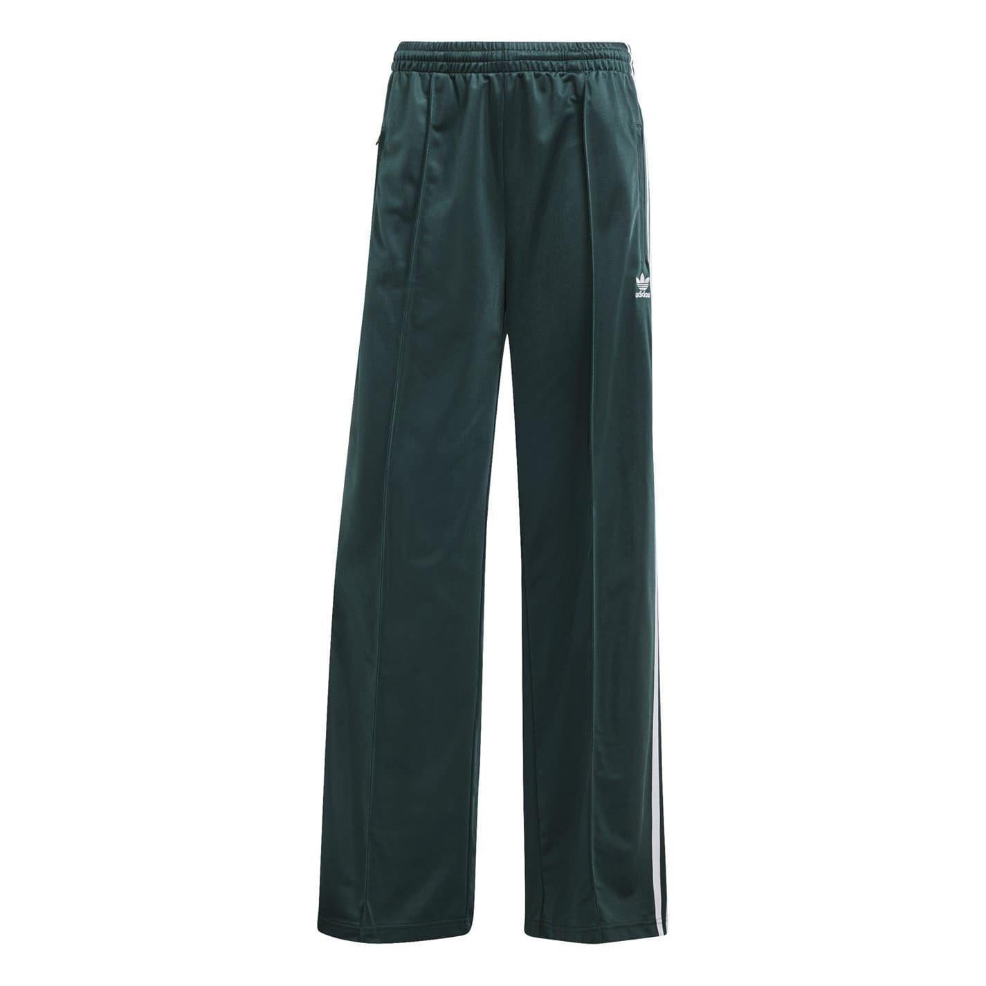 Adidas Womens/Ladies Firebird Polyester 3 Stripes Loose Tracksuit Bottoms