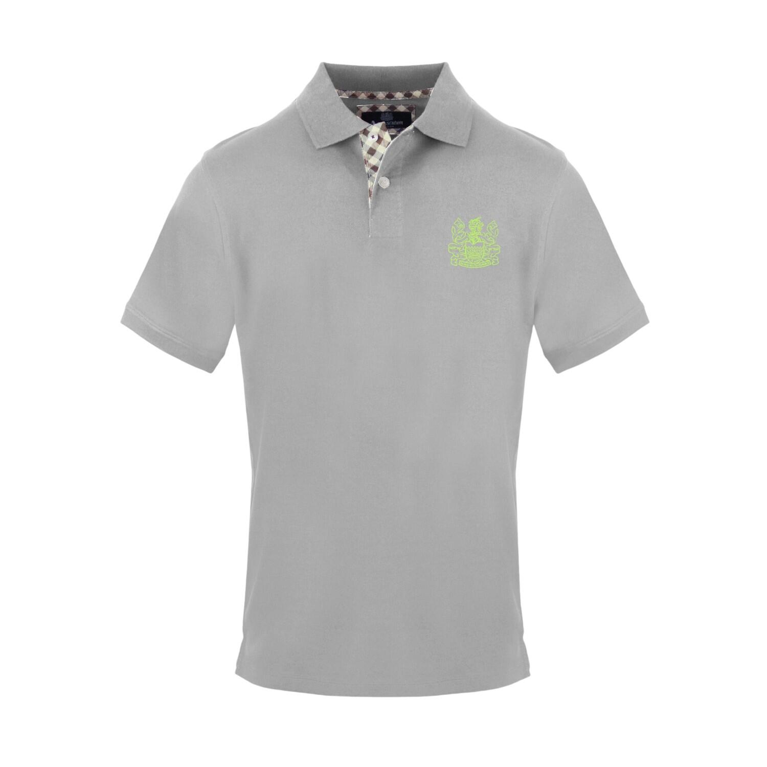 Aquascutum Mens Logo Cotton Polo Shirt
