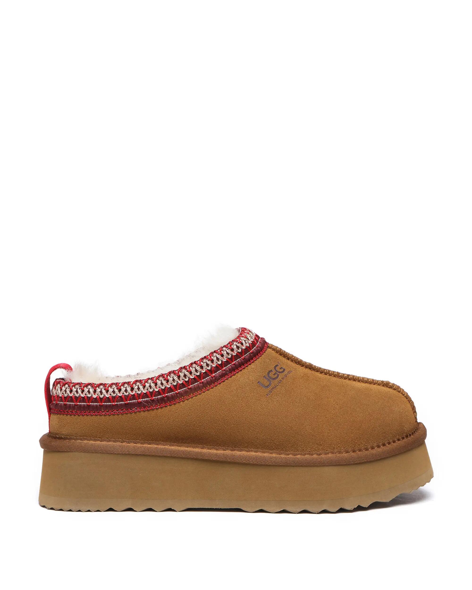 Australian Shepherd UGG Unisex Ventus Cow Suede Platform