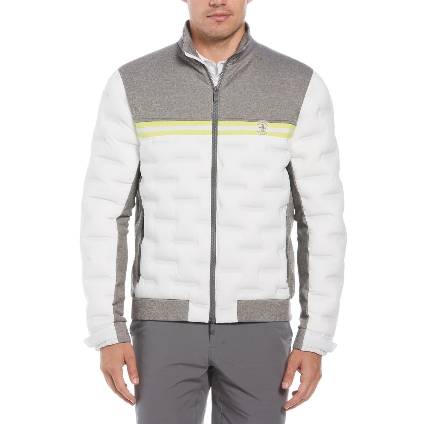 Original Penguin Mens Mock Neck Regular Performance Jacket