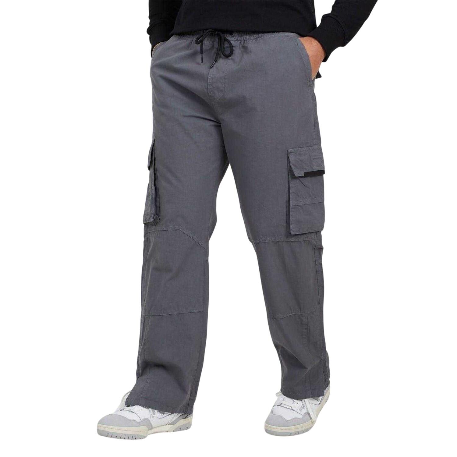 Brave Soul Mens Ripstop Cargo Trousers