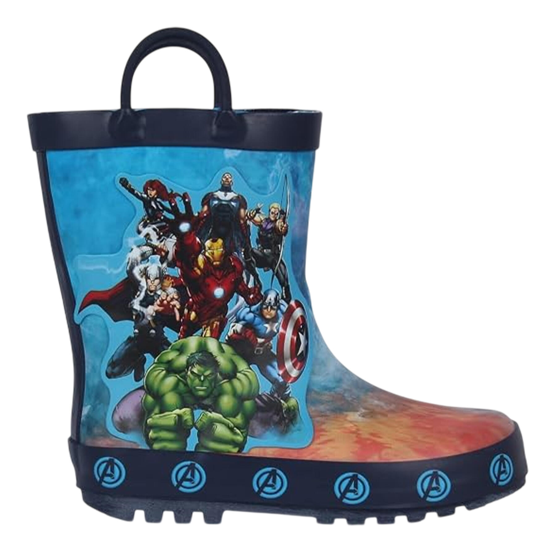 Avengers Childrens/Kids Printed Wellington Boots
