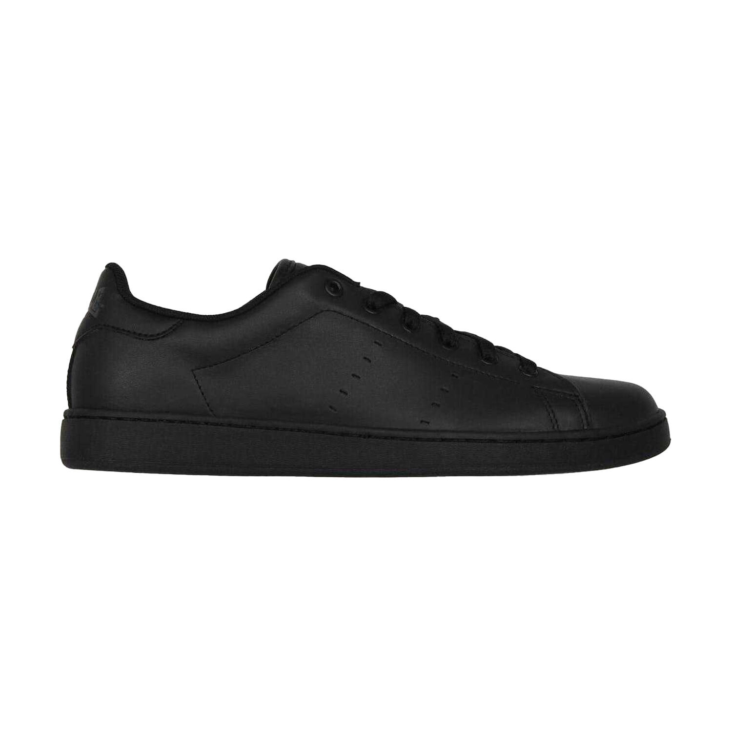 Lonsdale Mens Leather Flat Trainers