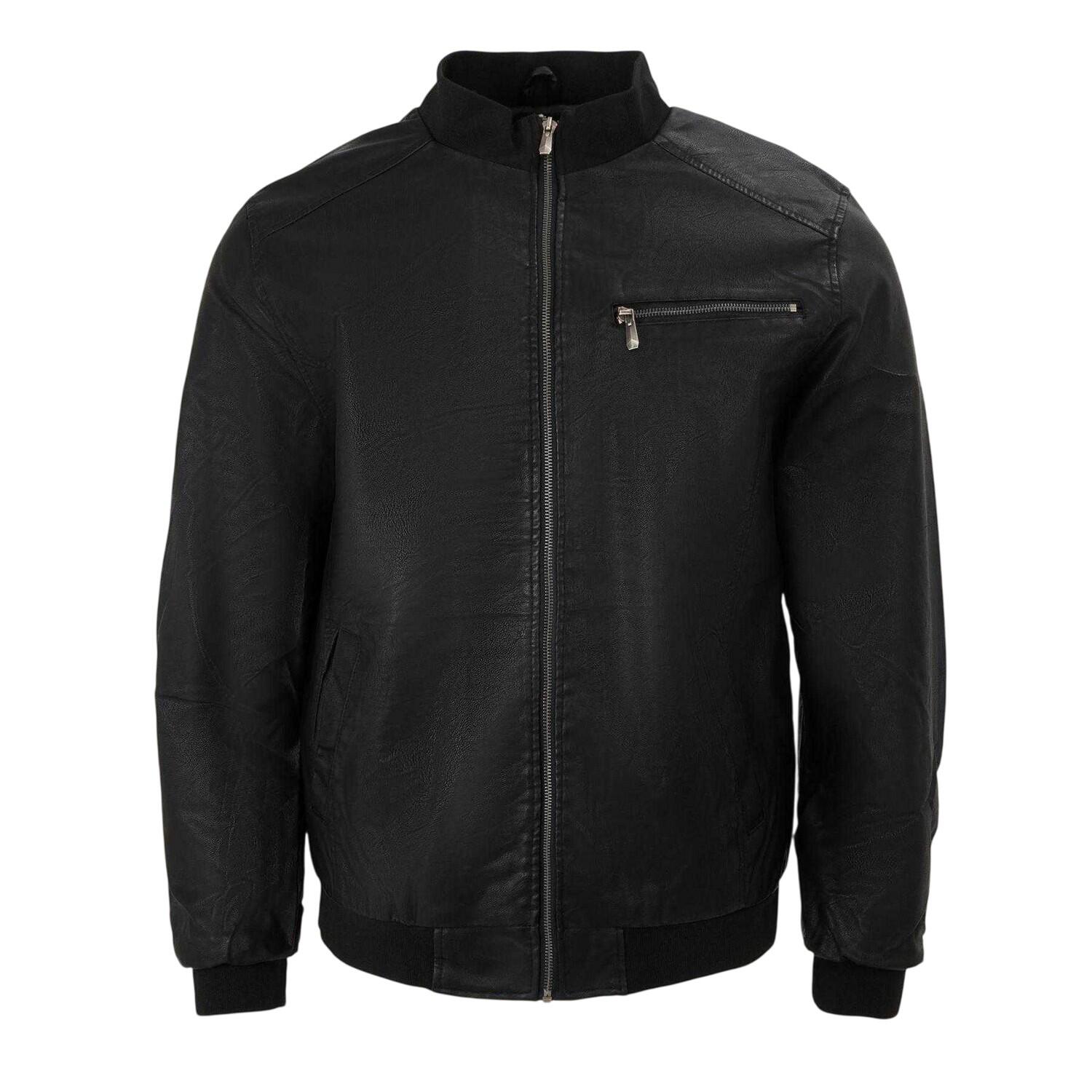 Firetrap Mens Washed Bomber Jacket