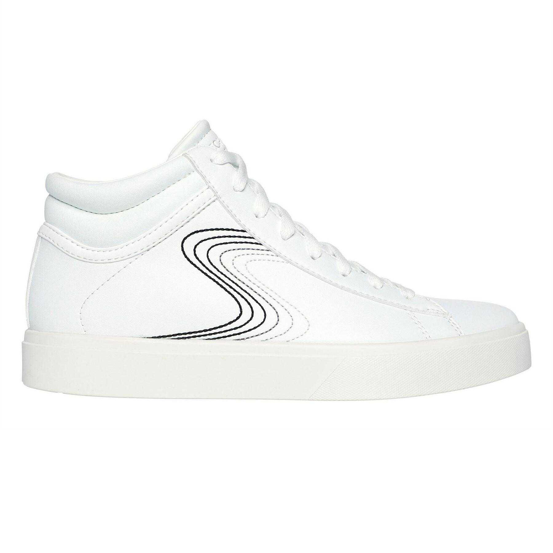 Skechers Childrens/Kids Edenlx Classic Swirl Leather Flat Trainers