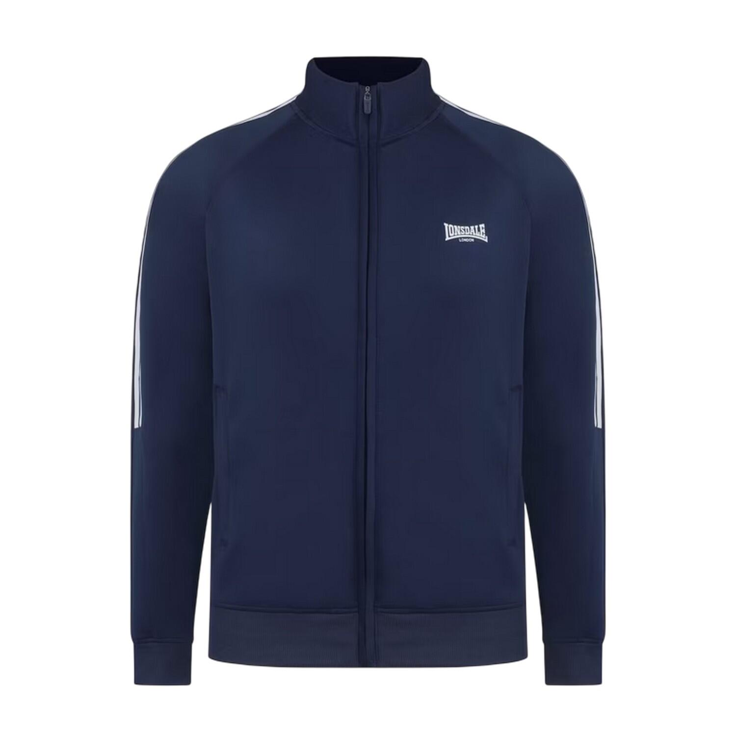 Lonsdale Mens Double Stripe Raglan Track Top
