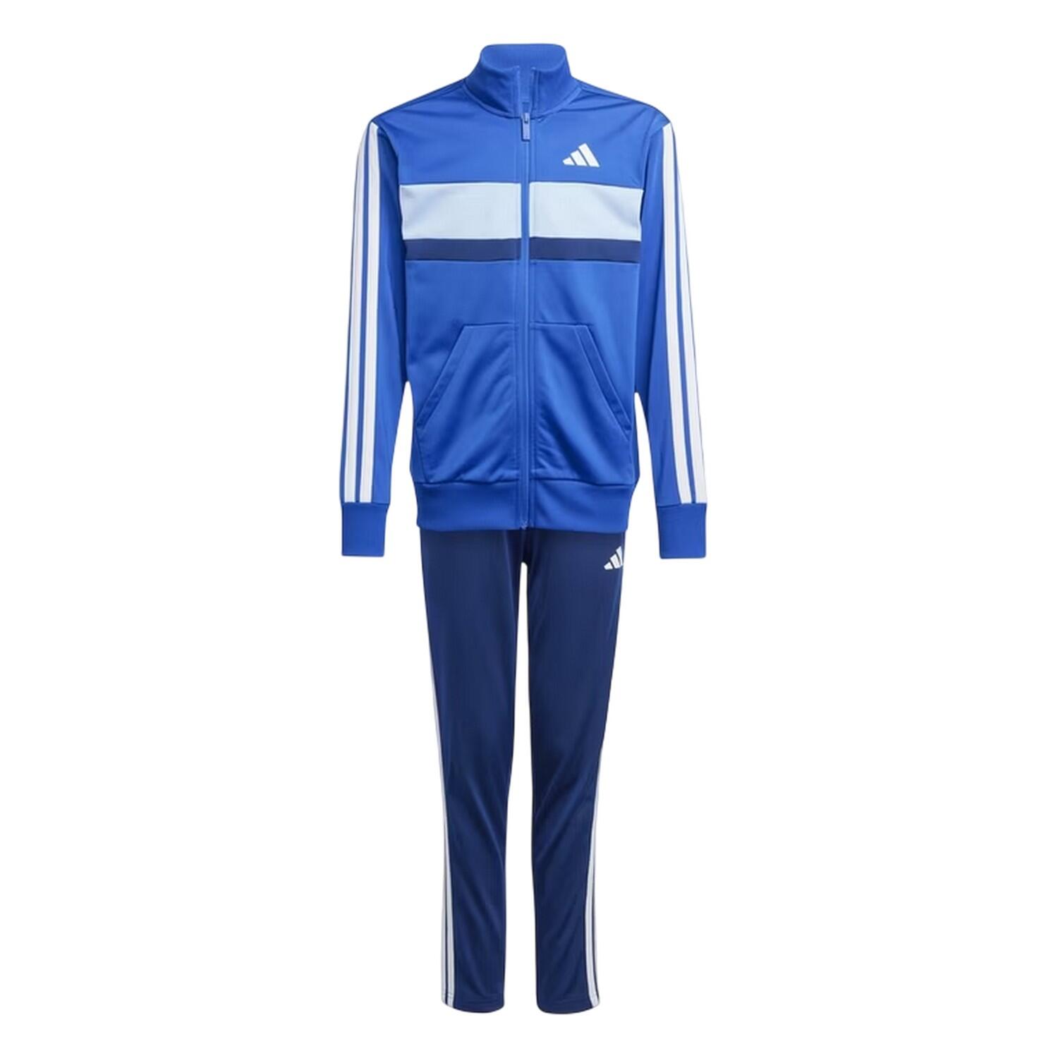 Adidas Childrens/Kids Essentials Tiberio Colour Block Tracksuit