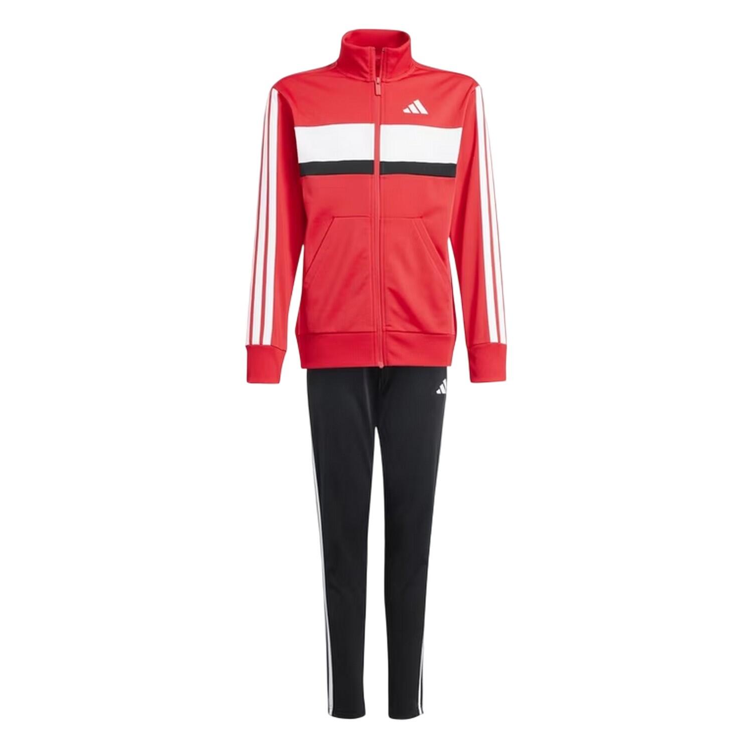 Adidas Childrens/Kids Essentials Tiberio Colour Block Tracksuit