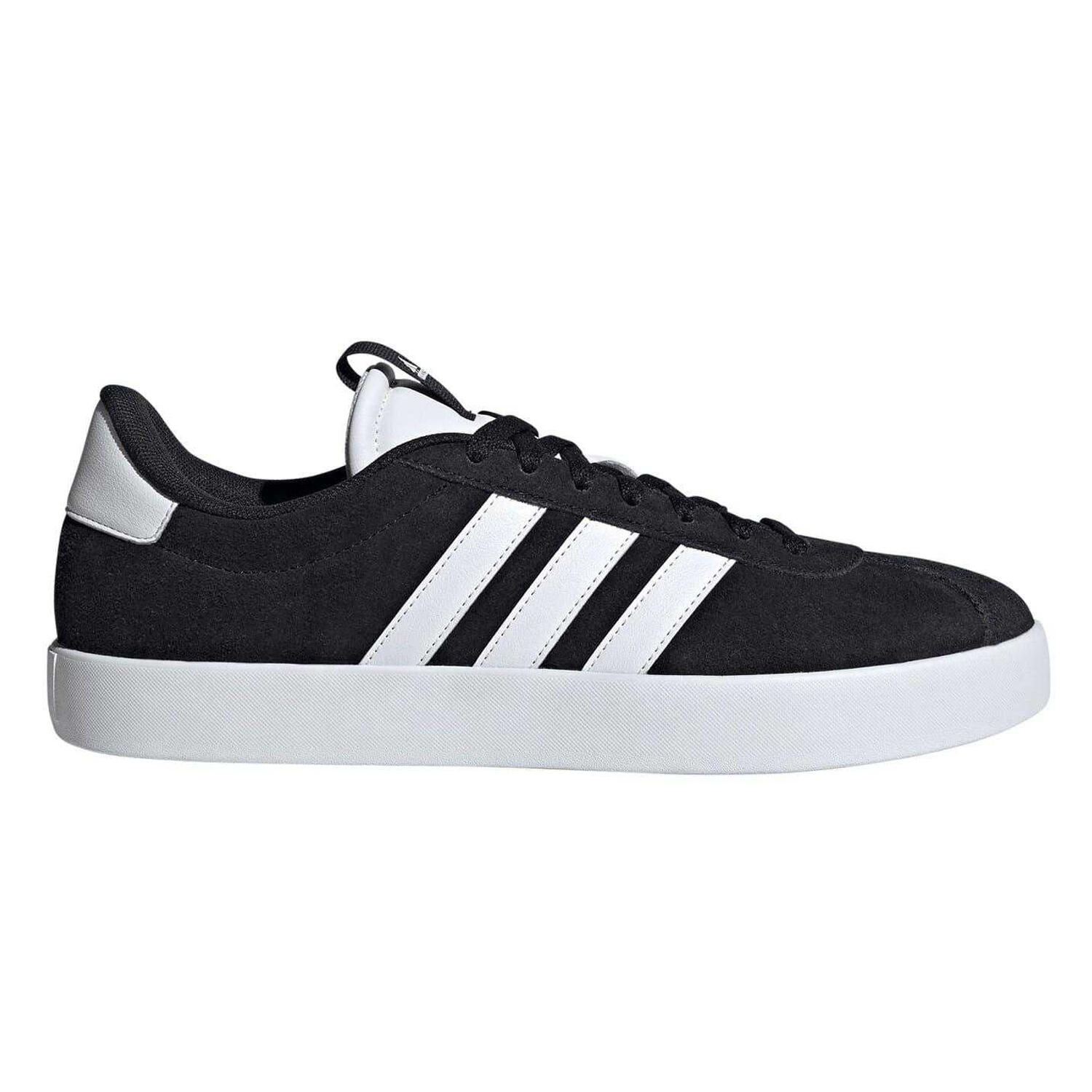 Adidas Mens VL Court 3.0 3 Stripes Leather Shoes