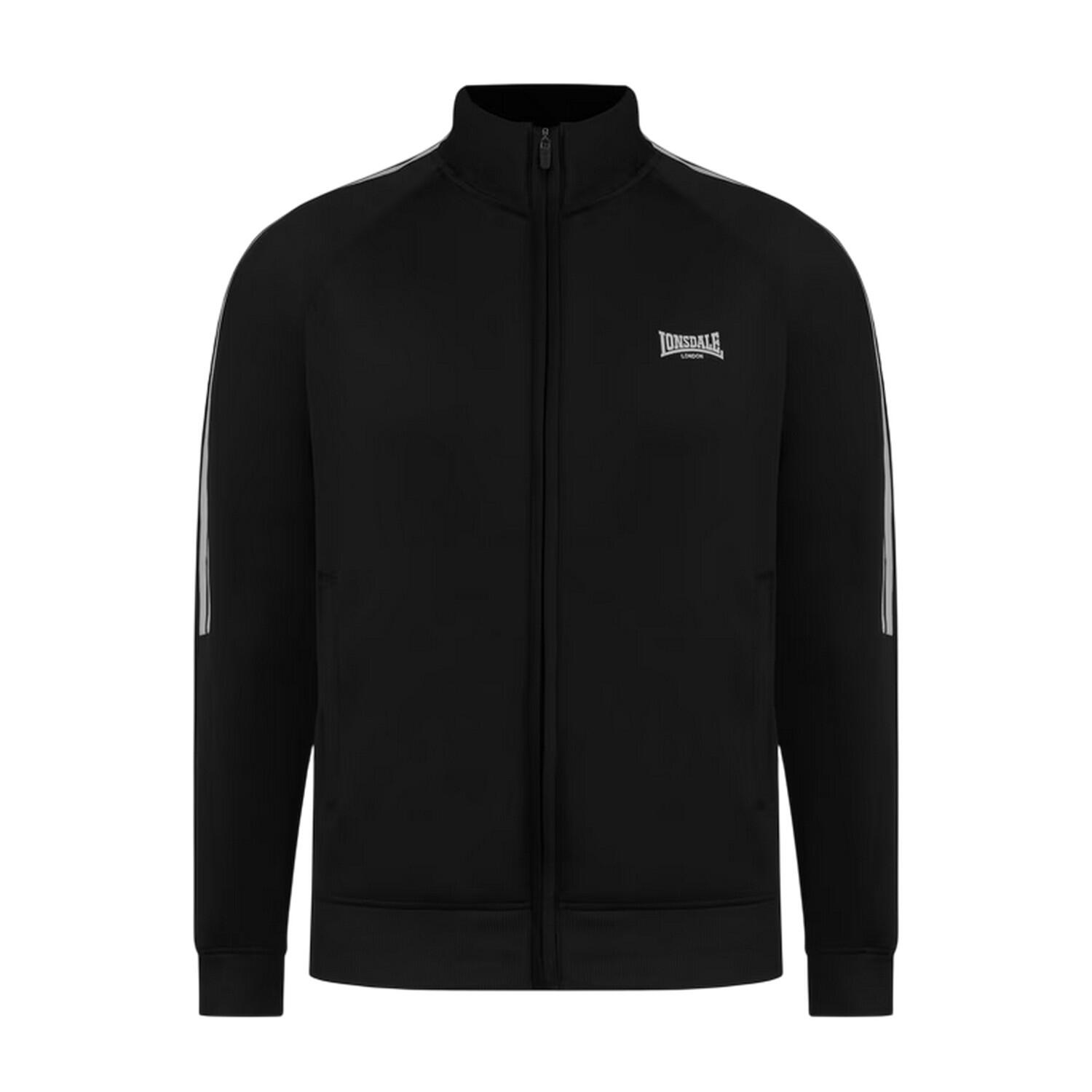 Lonsdale Mens Double Stripe Raglan Track Top