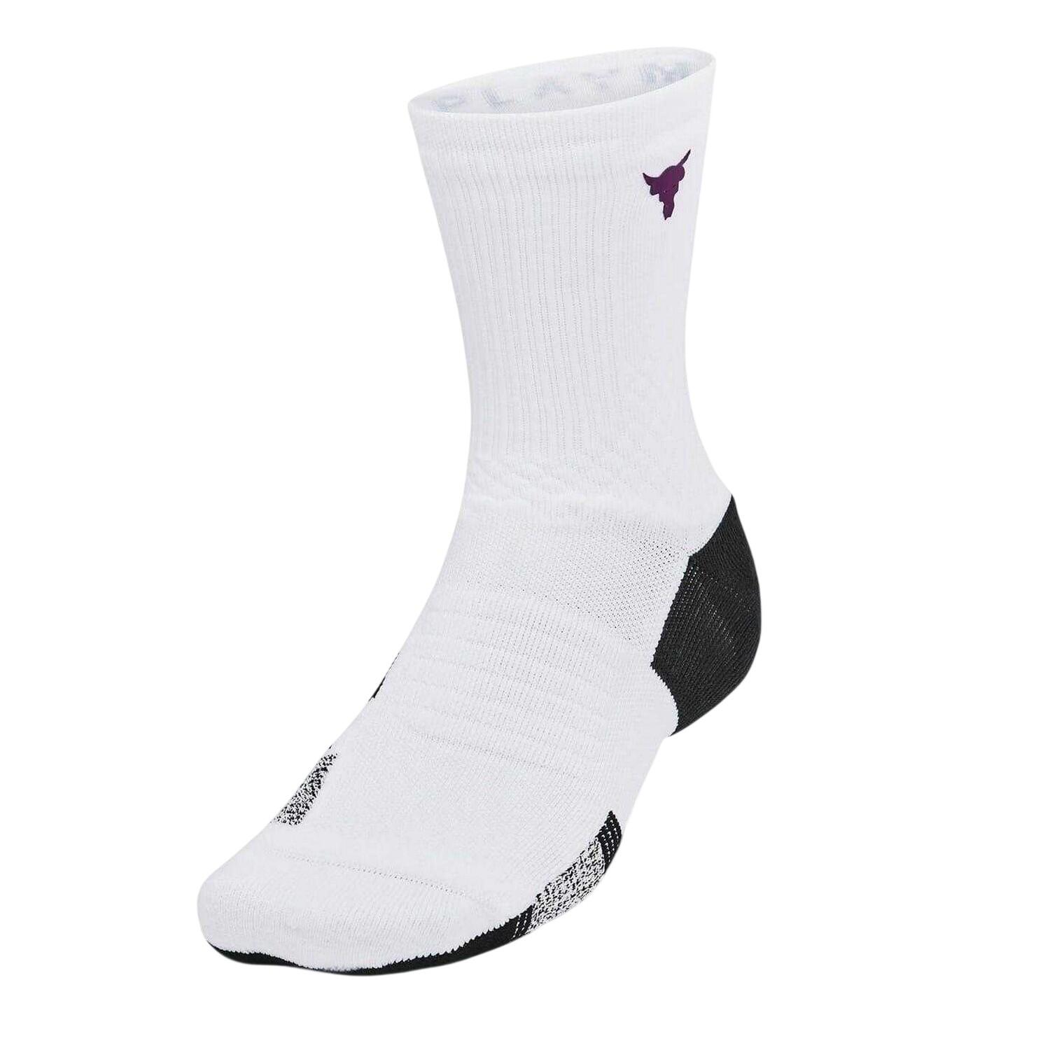 Under Armour Mens Project Rock Playmaker Crew Socks