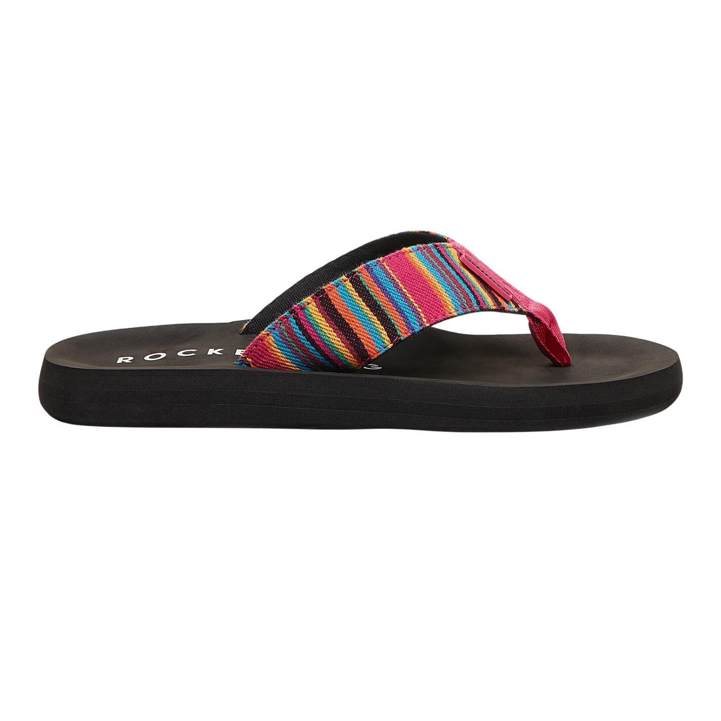 Rocket Dog Womens/Ladies Adios Dexter Cotton Flatform Flip Flops