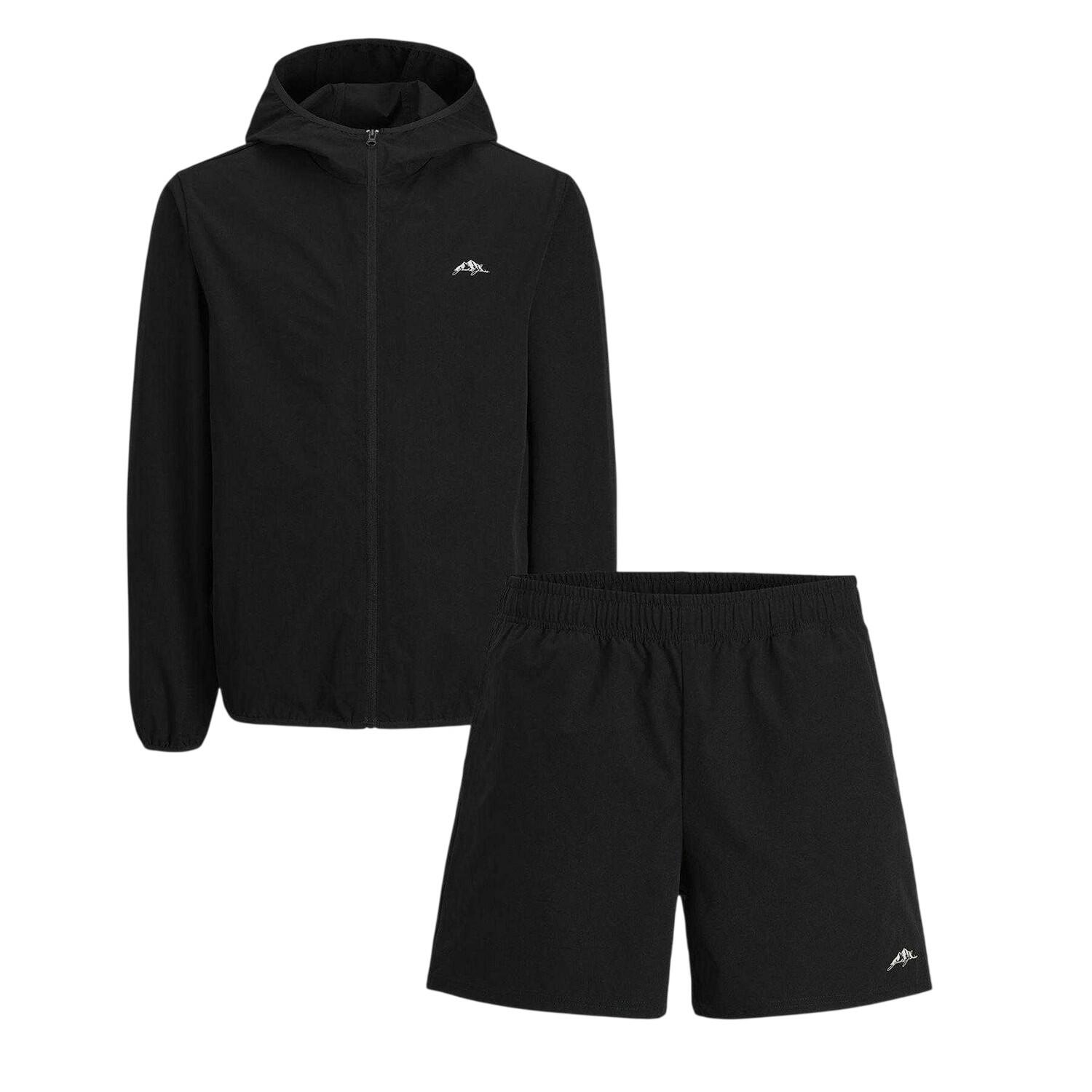 Jack And Jones Mens Relaxed Fit Windbreaker Set