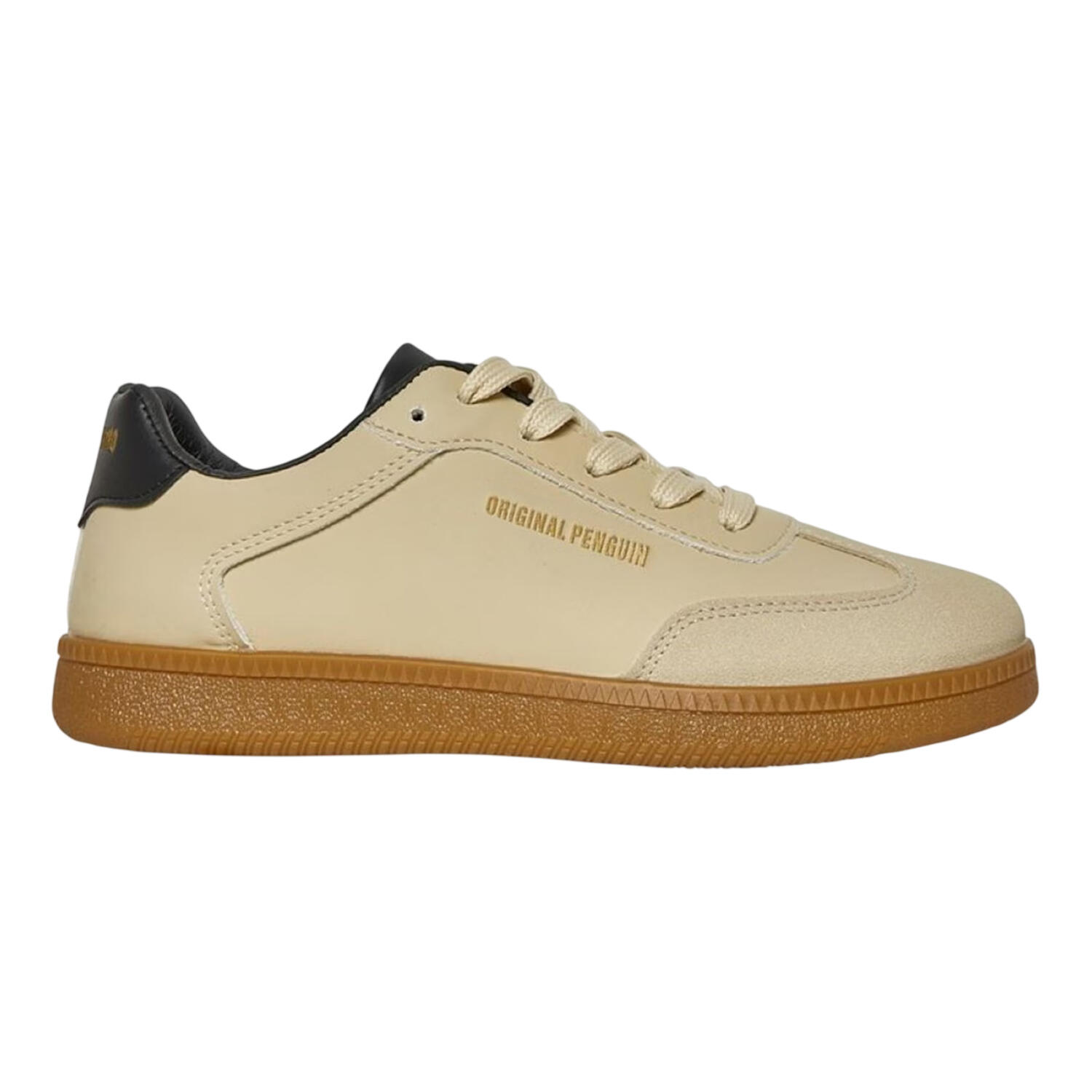 Original Penguin Mens Retro Round Toe Flat Trainers