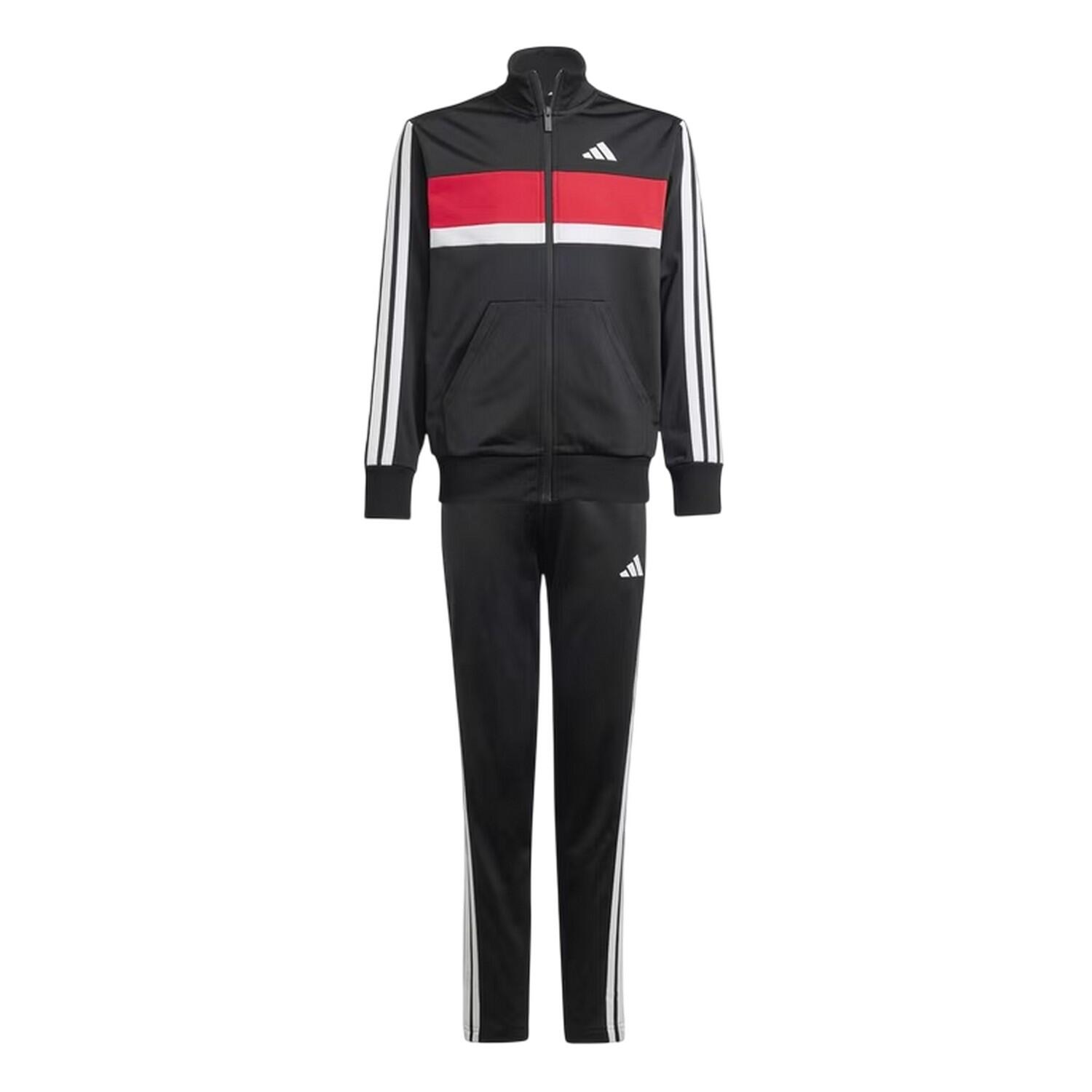 Adidas Childrens/Kids Essentials Tiberio Colour Block Tracksuit