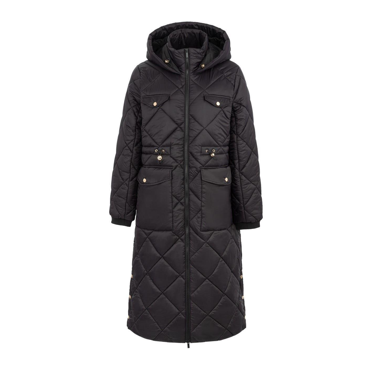 Firetrap Womens/Ladies Diamond Quilt Longline Jacket