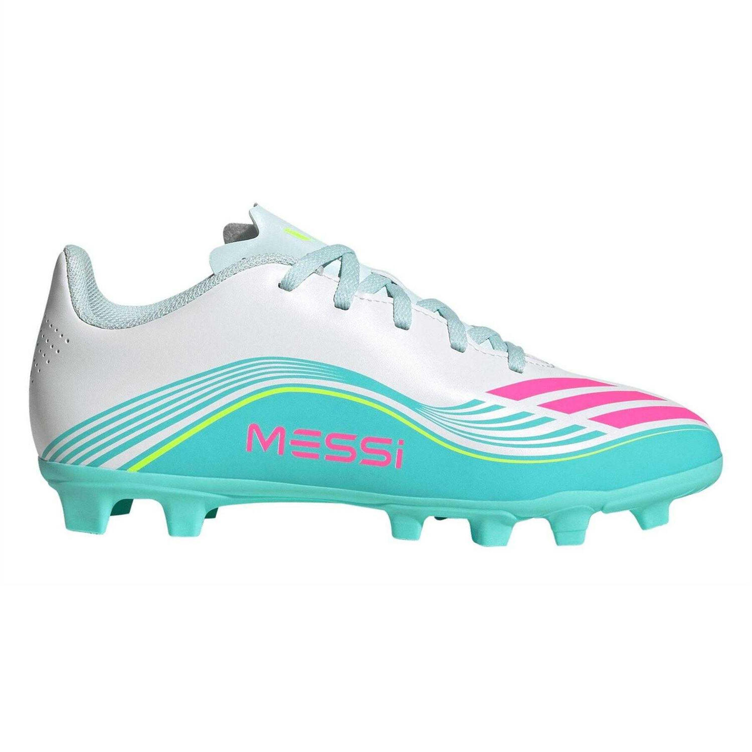 Adidas Childrens/Kids F50 Messi Club Firm Ground Football Boots