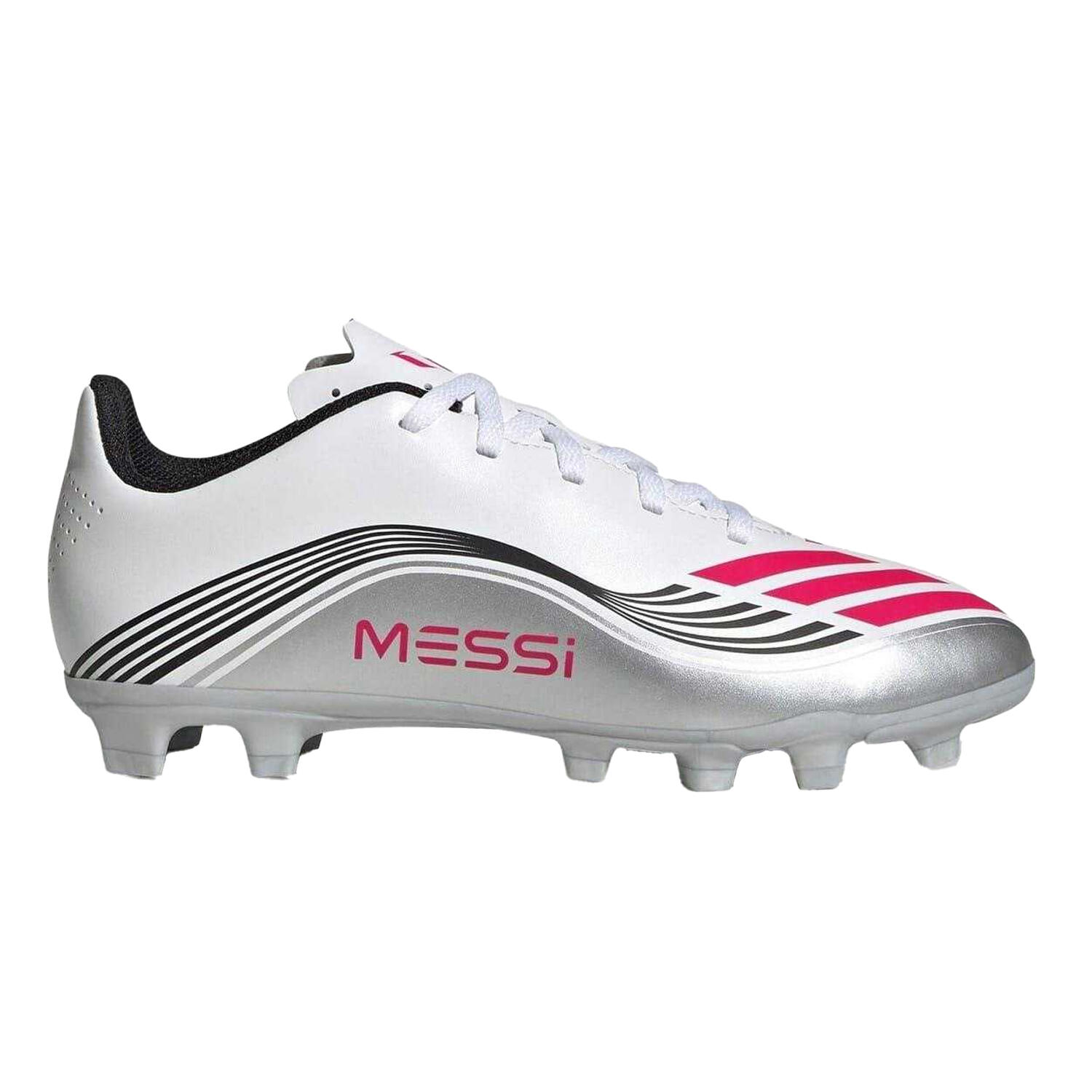 Adidas Childrens/Kids F50 Messi Club Firm Ground Football Boots