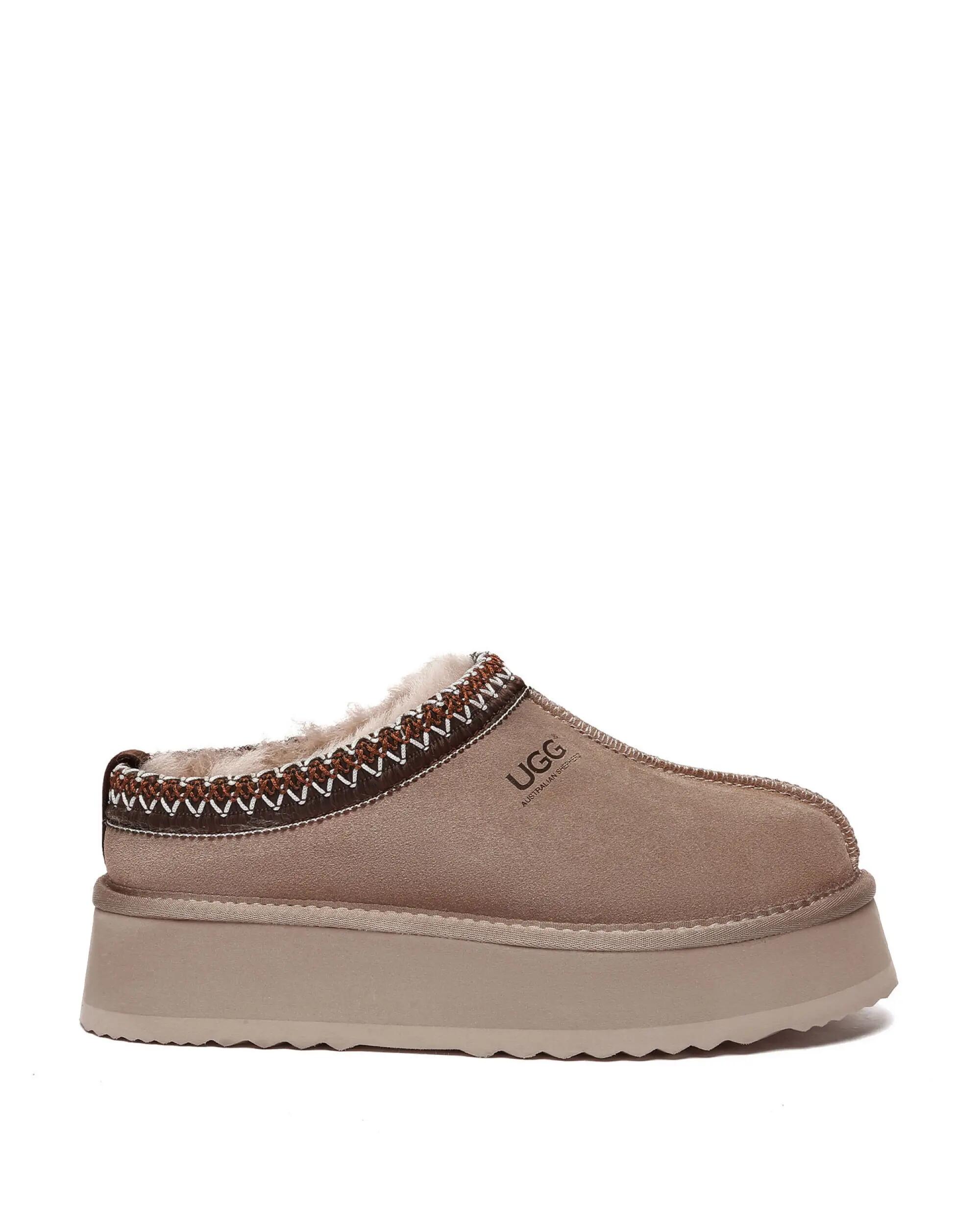 Australian Shepherd UGG Unisex Ventus Cow Suede Platform