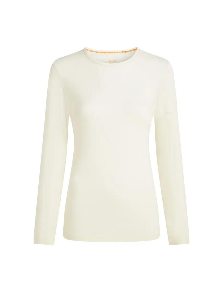 Technical Baselayer Top Icebreaker Women Merino 200 Oasis LS Crewe 2025 2/7