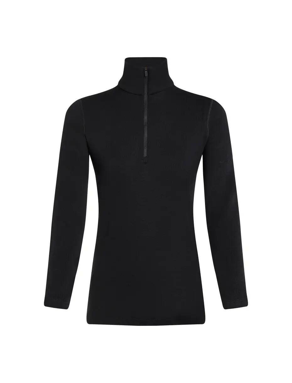 Technical Baselayer Top Icebreaker Women Merino 260 Tech LS Half Zip 2025 6/7