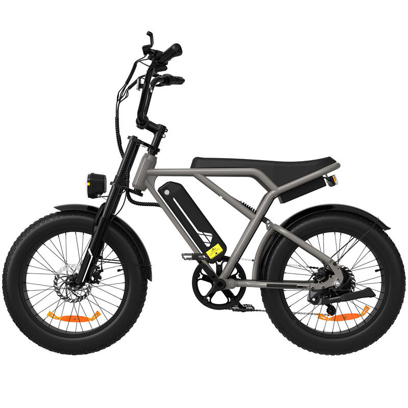 Bicicletă electrică fat bike 20x4.0, baterie detașabilă 36V 12Ah