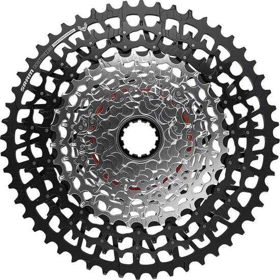 Cassette Sram XS-1275 Eagle (CS-XG-1275-C1) 12V Noir Argent