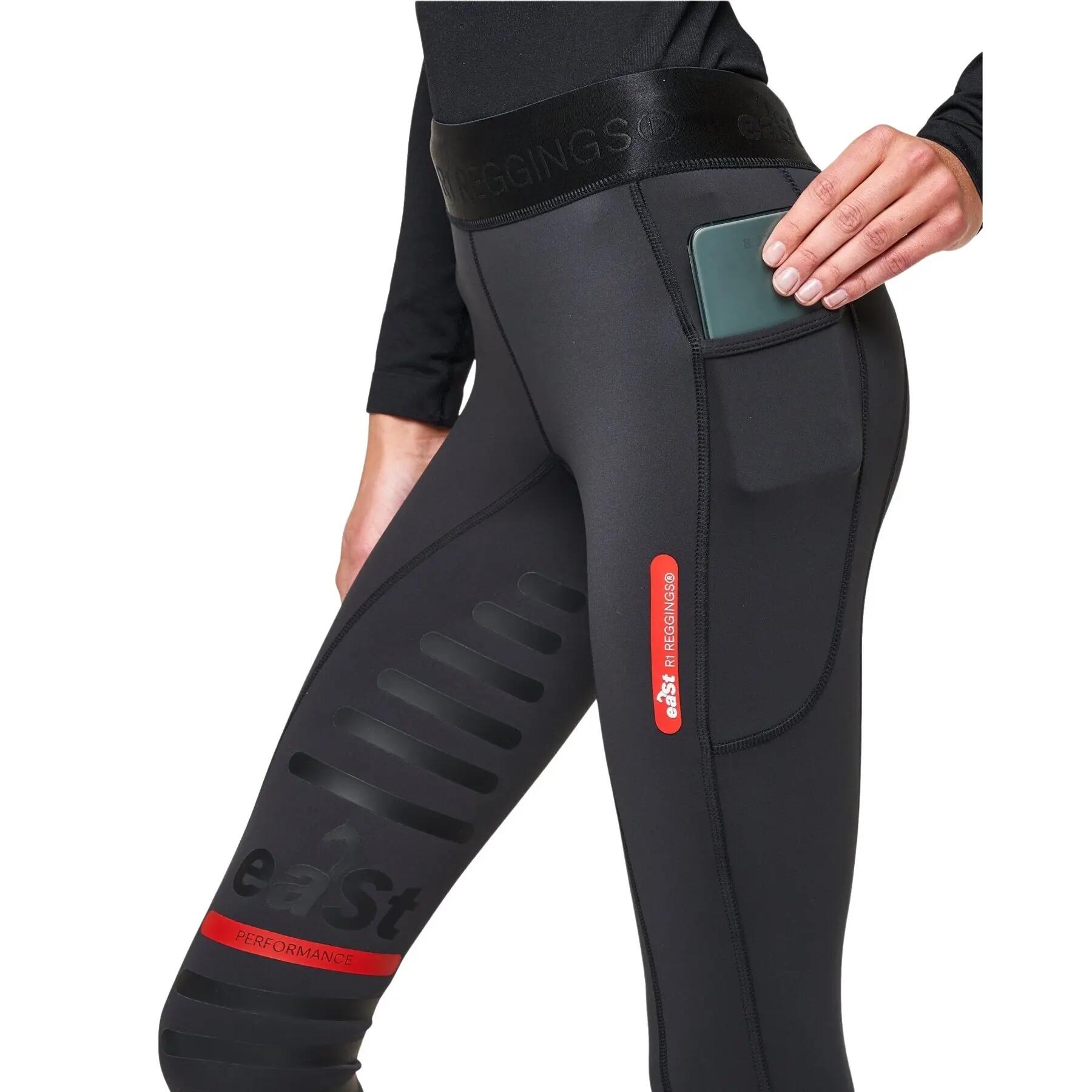 Reitleggings mid grip Frau eaSt Reggings® R1 2/2