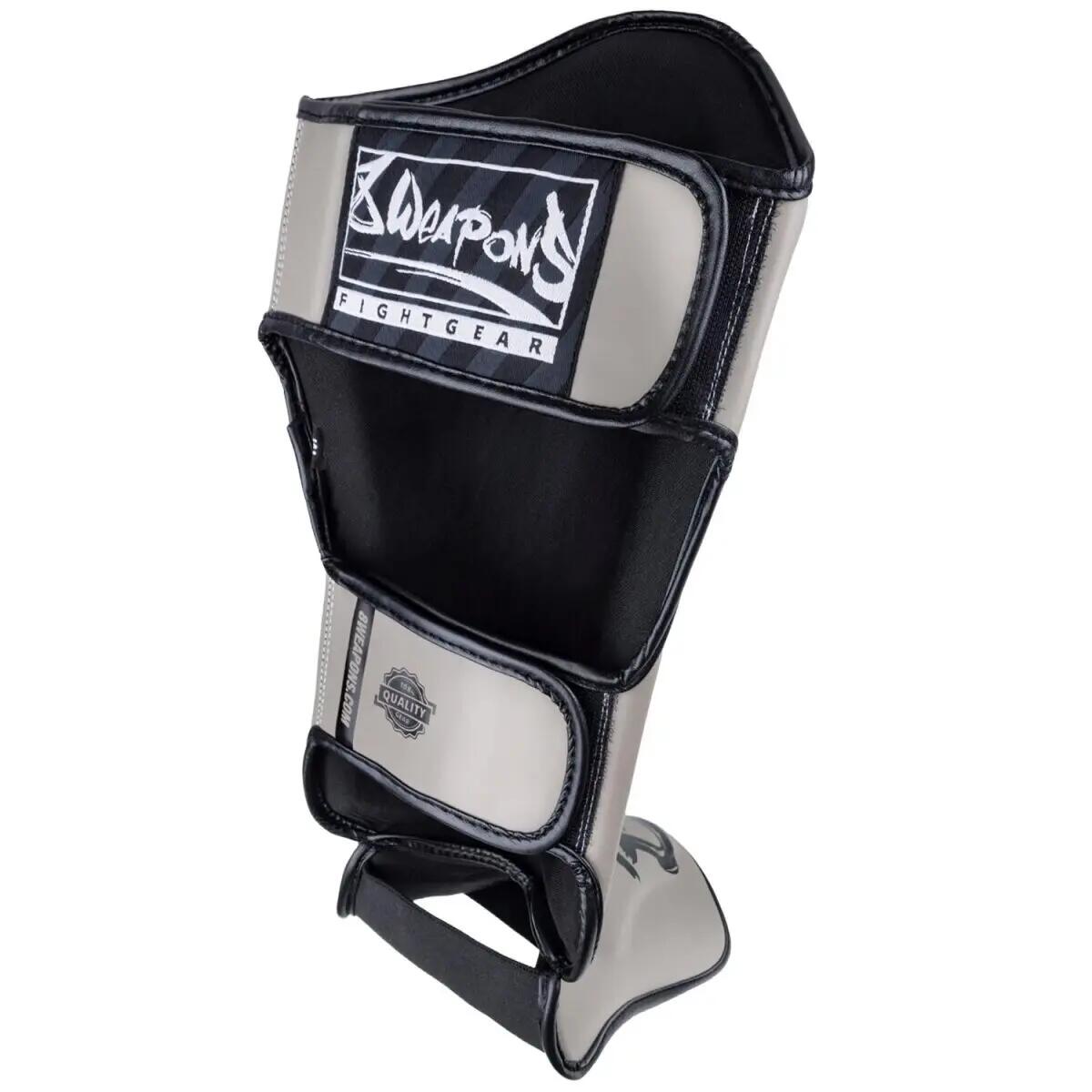Schienbeinschoner 8 WEAPONS Unlimited 2.0 – Sand/Schwarz – XL 4/10