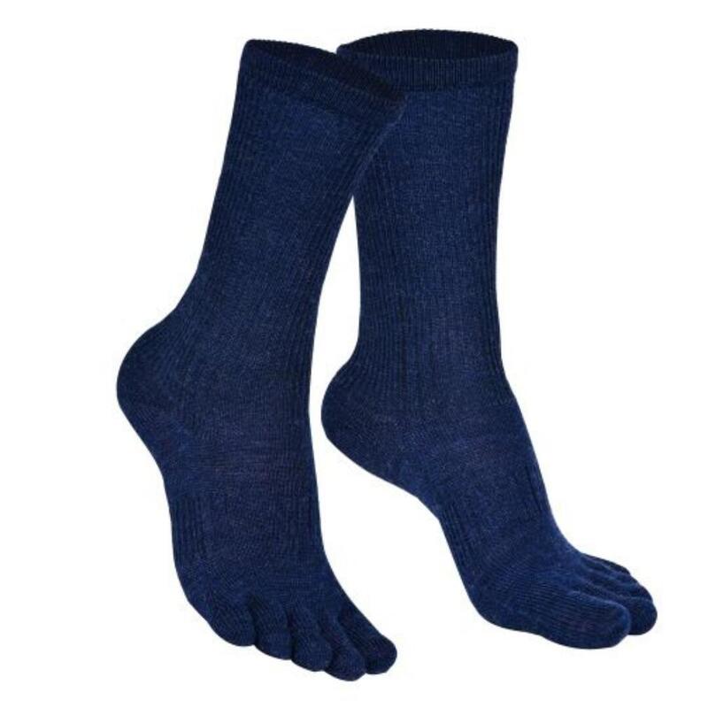 %56 Merino Yünlü, Parmaklı Outdoor Yürüyüş Çorabı - BRUGES