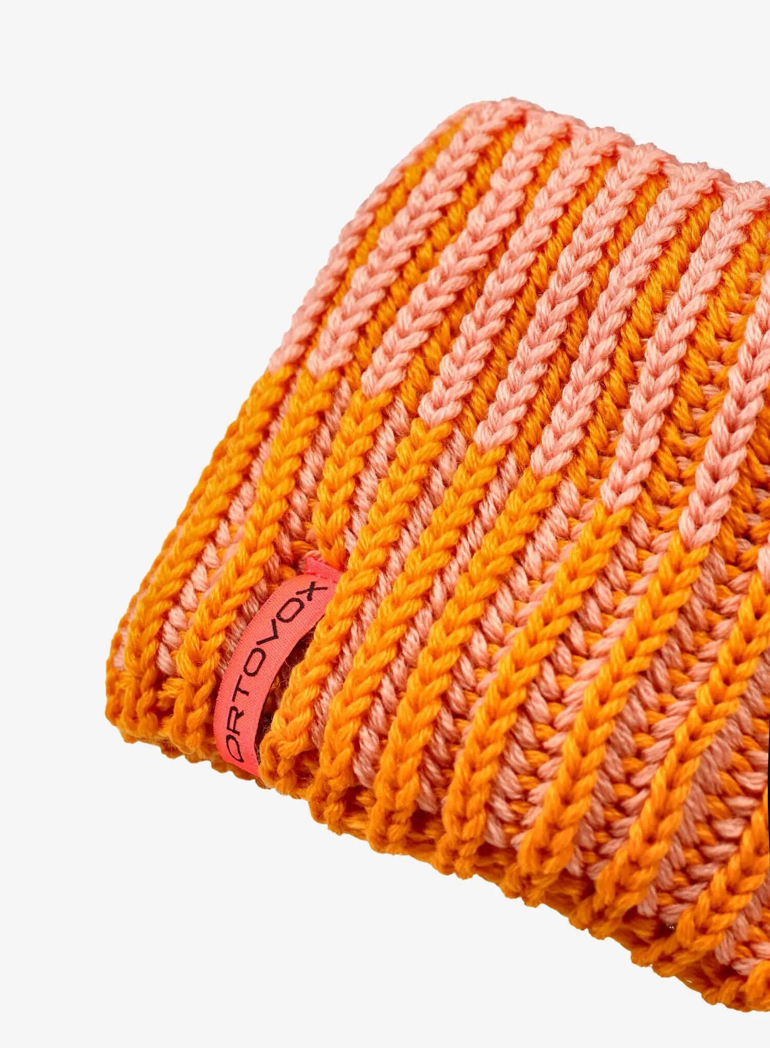 Opaska sportowa na głowę Ortovox Deep Knit Headband - autumn leaves 5/7