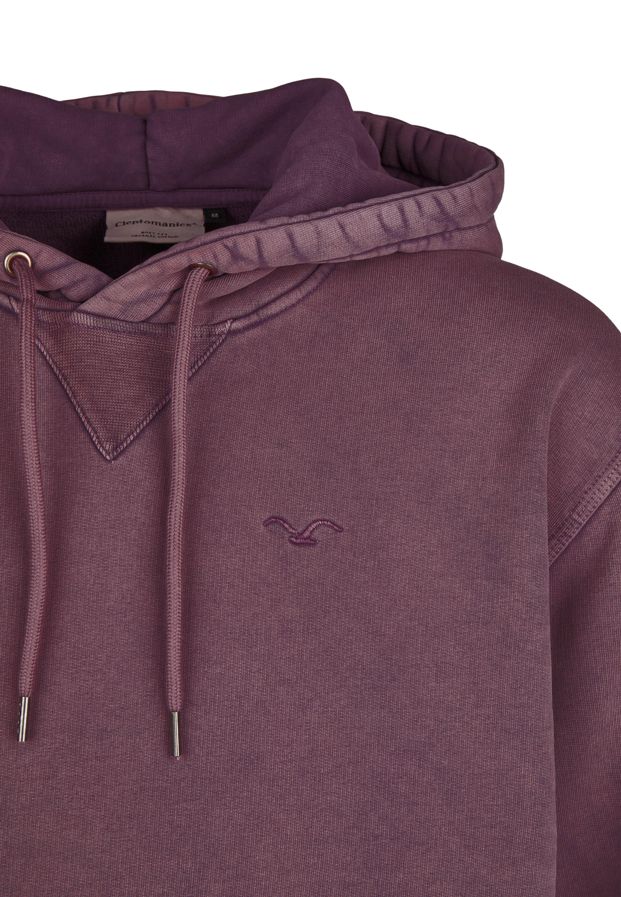 Sweatshirt Boxy Hooded Ligull Washed 8/8
