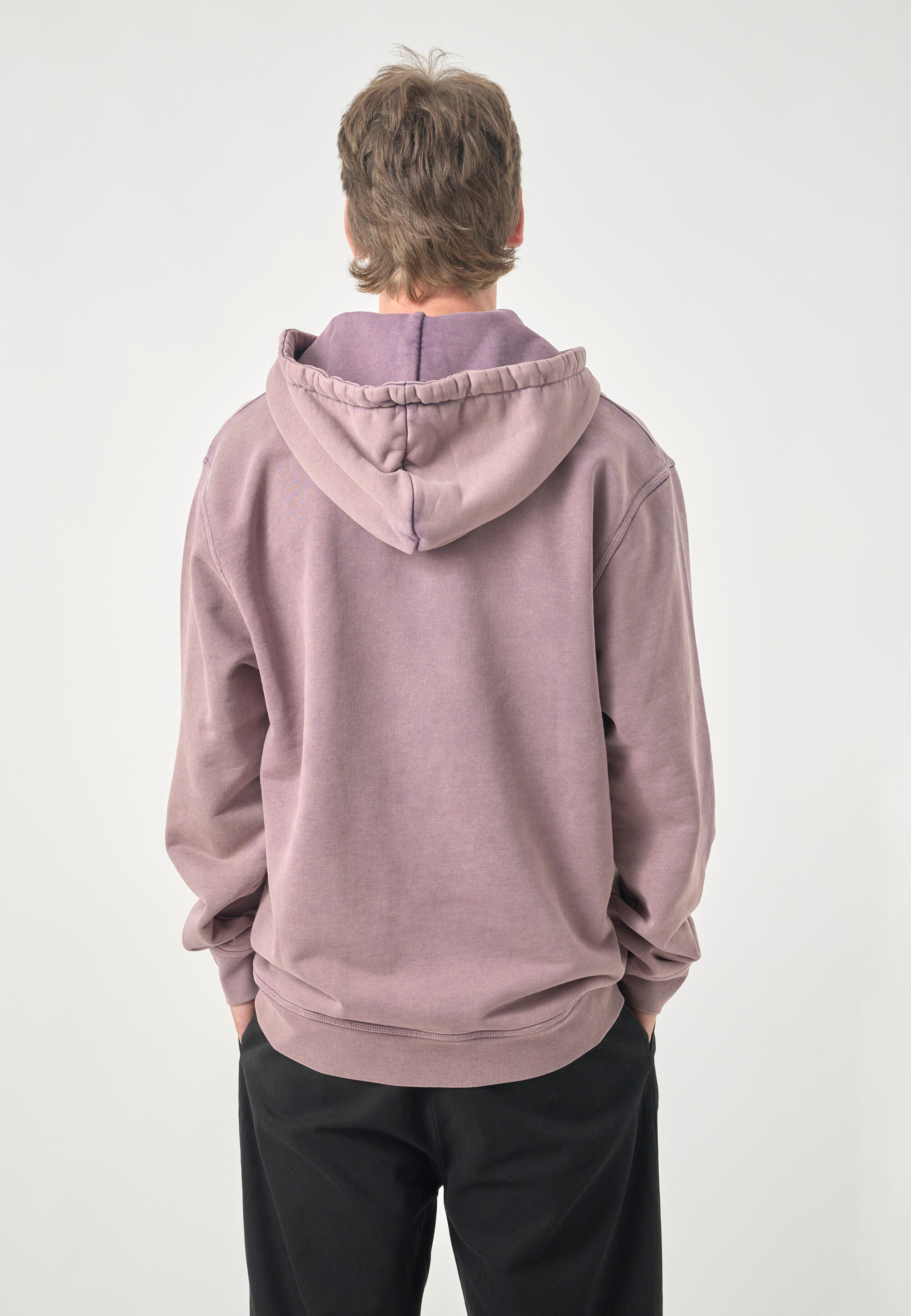 Sweatshirt Boxy Hooded Ligull Washed 6/8