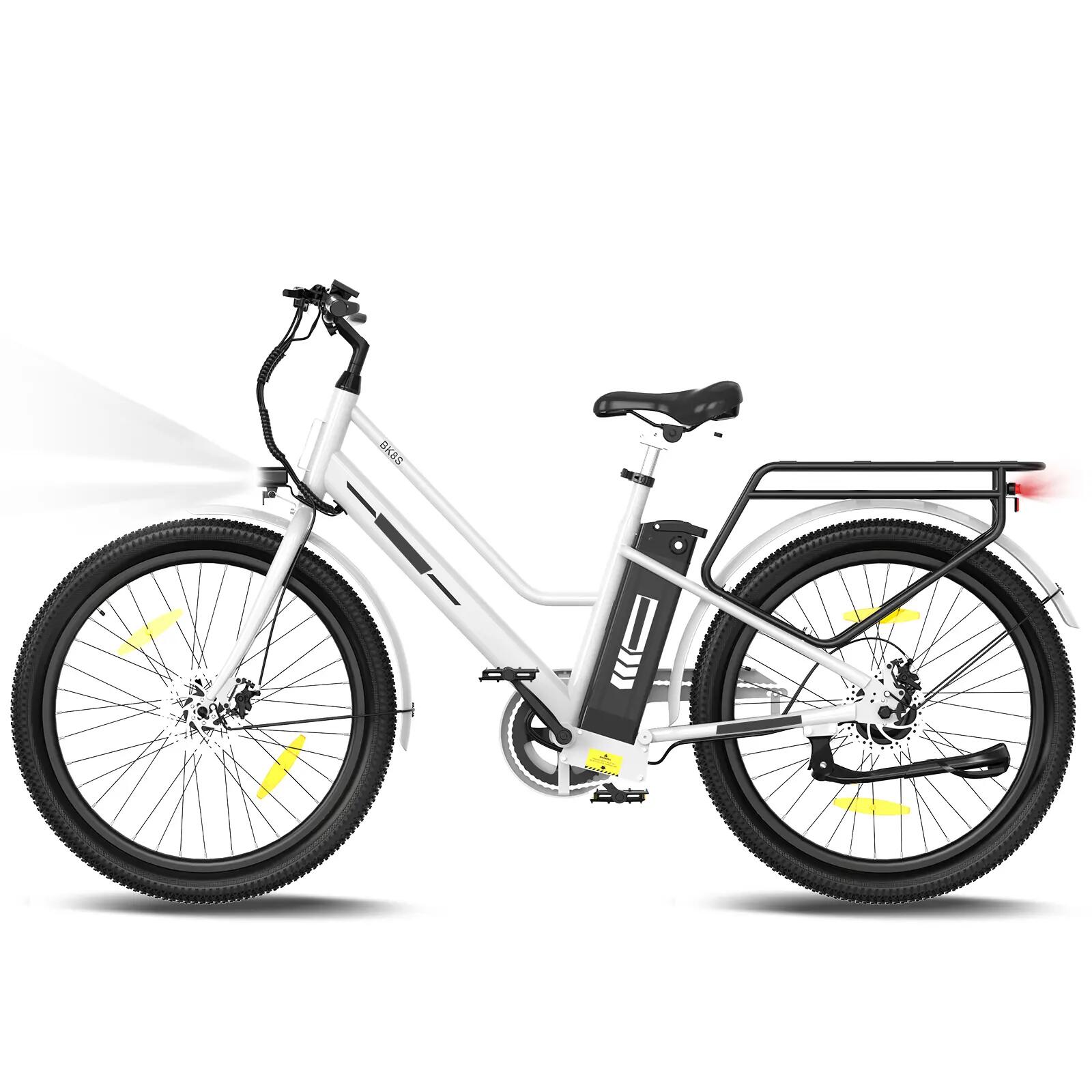 E-Citybike 27,5" 36V 12Ah Akku herausnehmbar Reichweite bis 100 km BK8SL 3/7