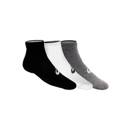 PACK OF 3 PAIRS OF MULTICOLOR ASICS QUARTER SOCKS