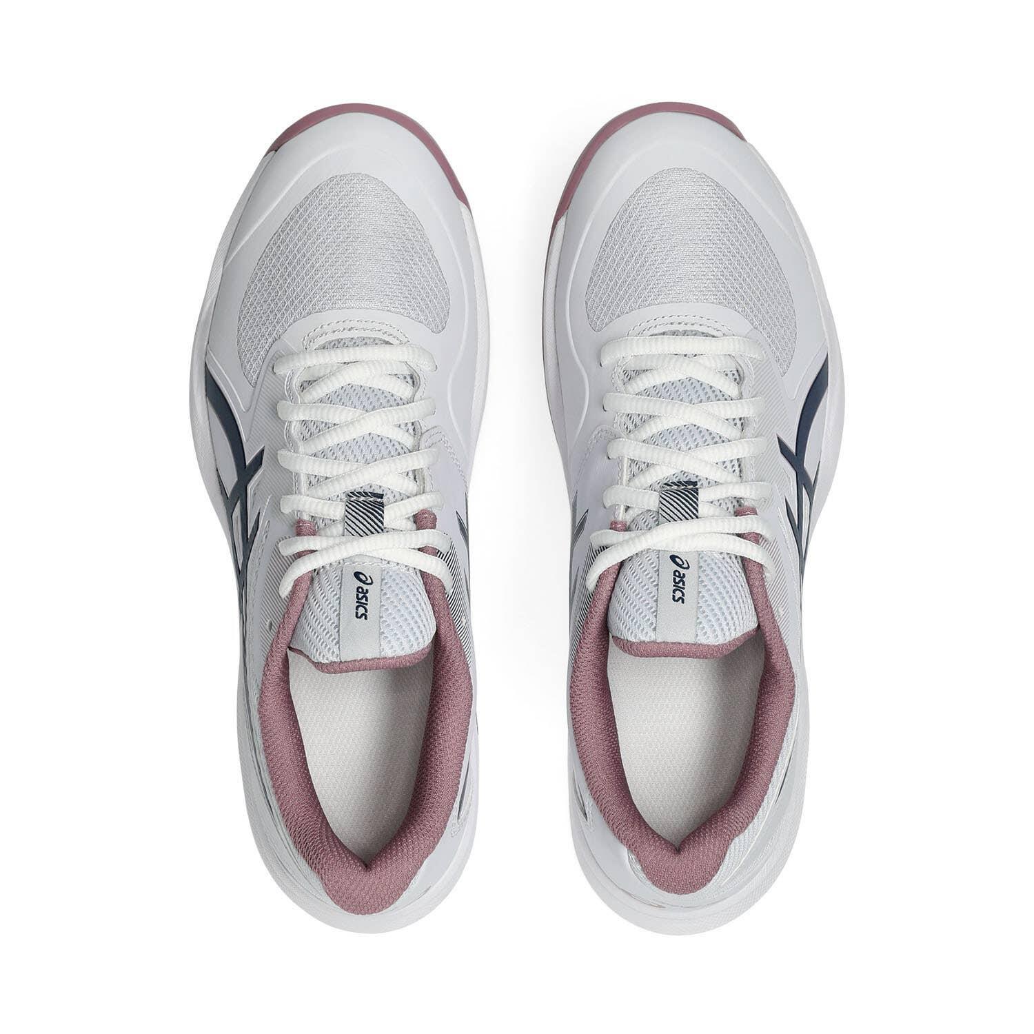 Asics Game Ff Clay-omni Court Weiss/blau/rosa Damen 1042a282 5/6